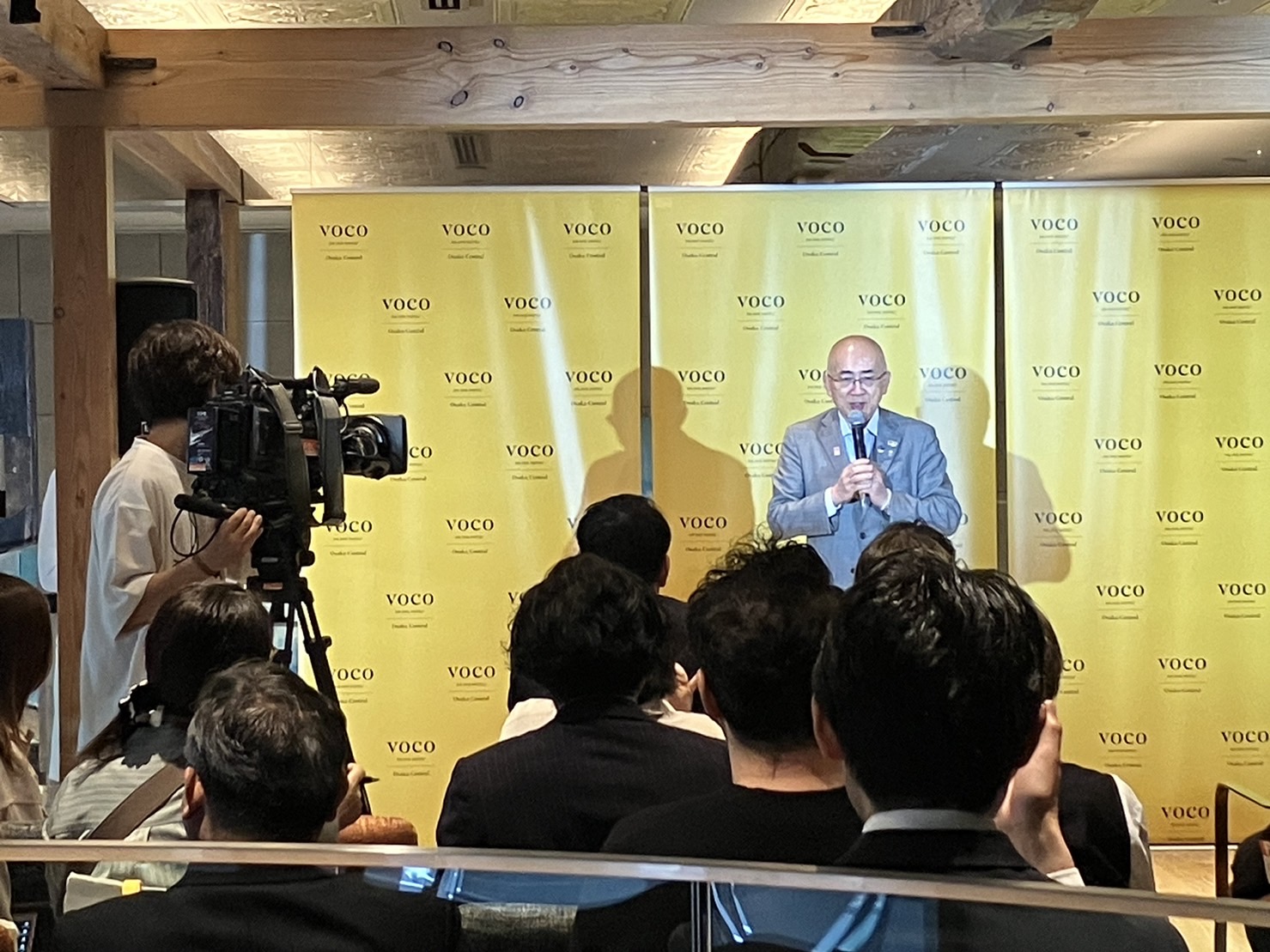 <大阪観光局 溝畑理事長>